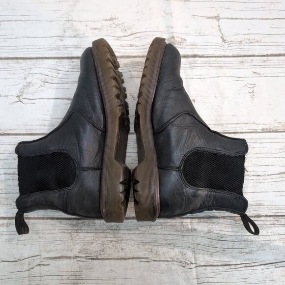 Dr. Martens Black Leather Chelsea Boots  – Women 8 - Picture 6 of 10